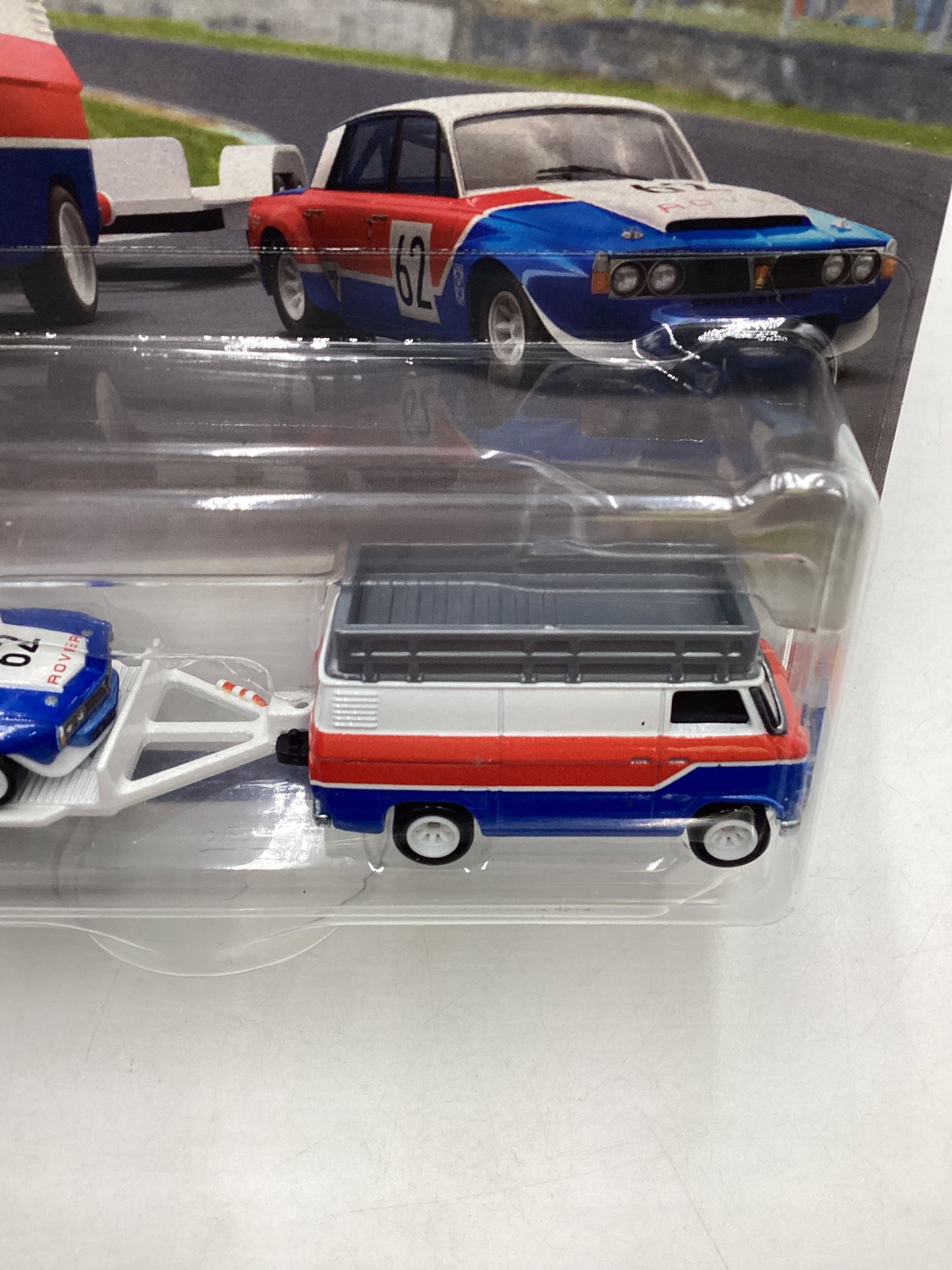 Hot Wheels Team transport #55 70 Rover P6 Group 2 HW Rally Hauler 278B