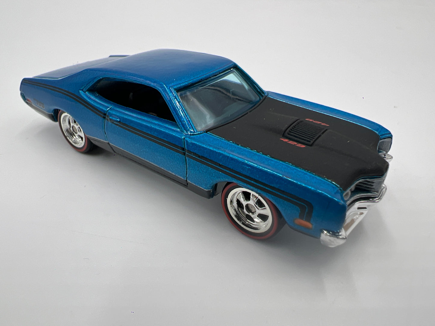 Hot Wheels Larrys Garage Chase Premium 70 Mercury Cyclone Blue Loose