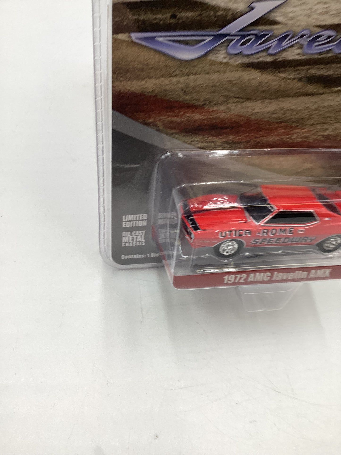 Greenlight GL Hobby Exclusive Utica Rome Speedway 1972 AMC Javelin AMX Red 178A