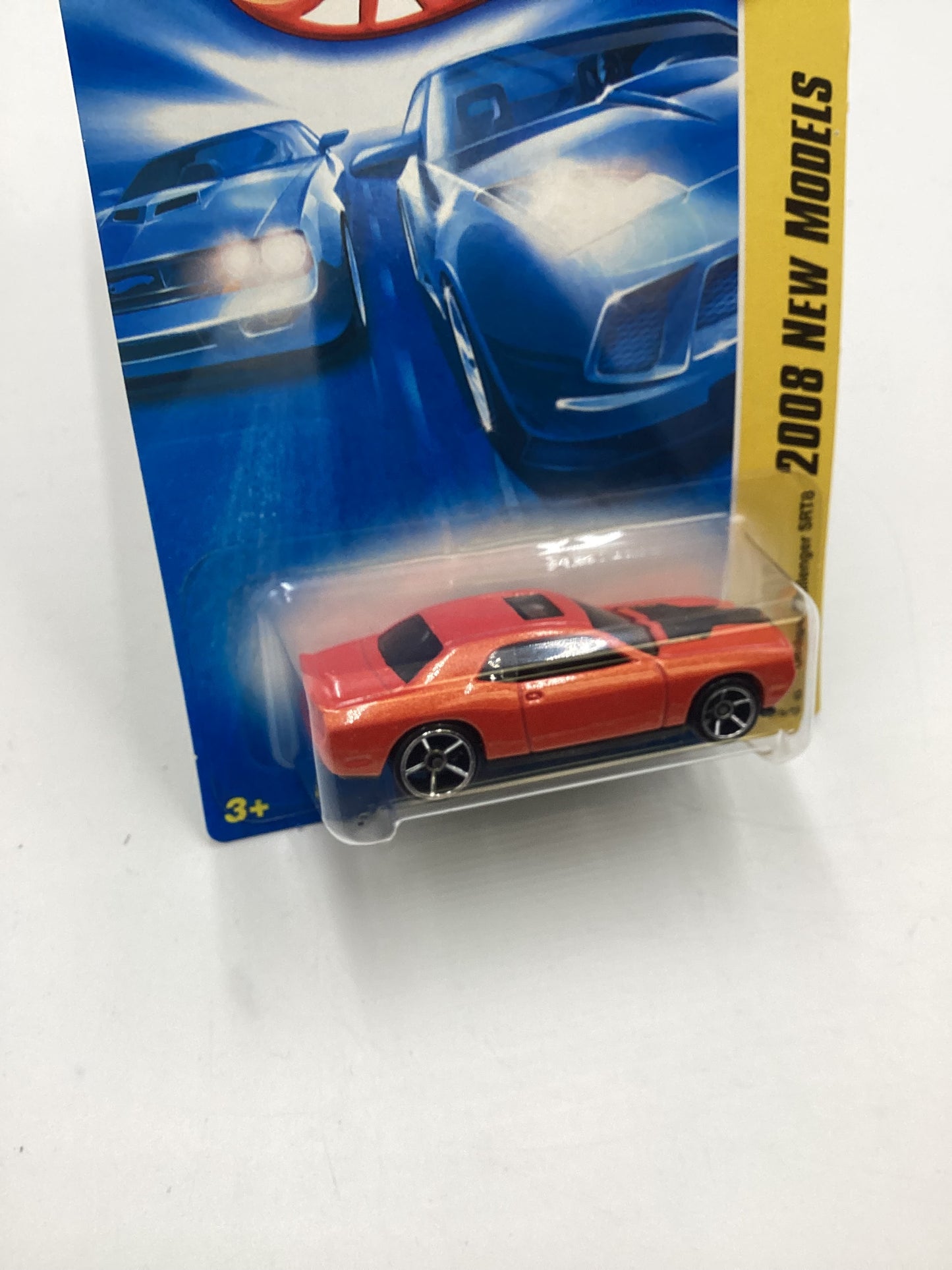 2008 Hot Wheels New Models #16 Dodge Challenger SRT8 Orange 49G