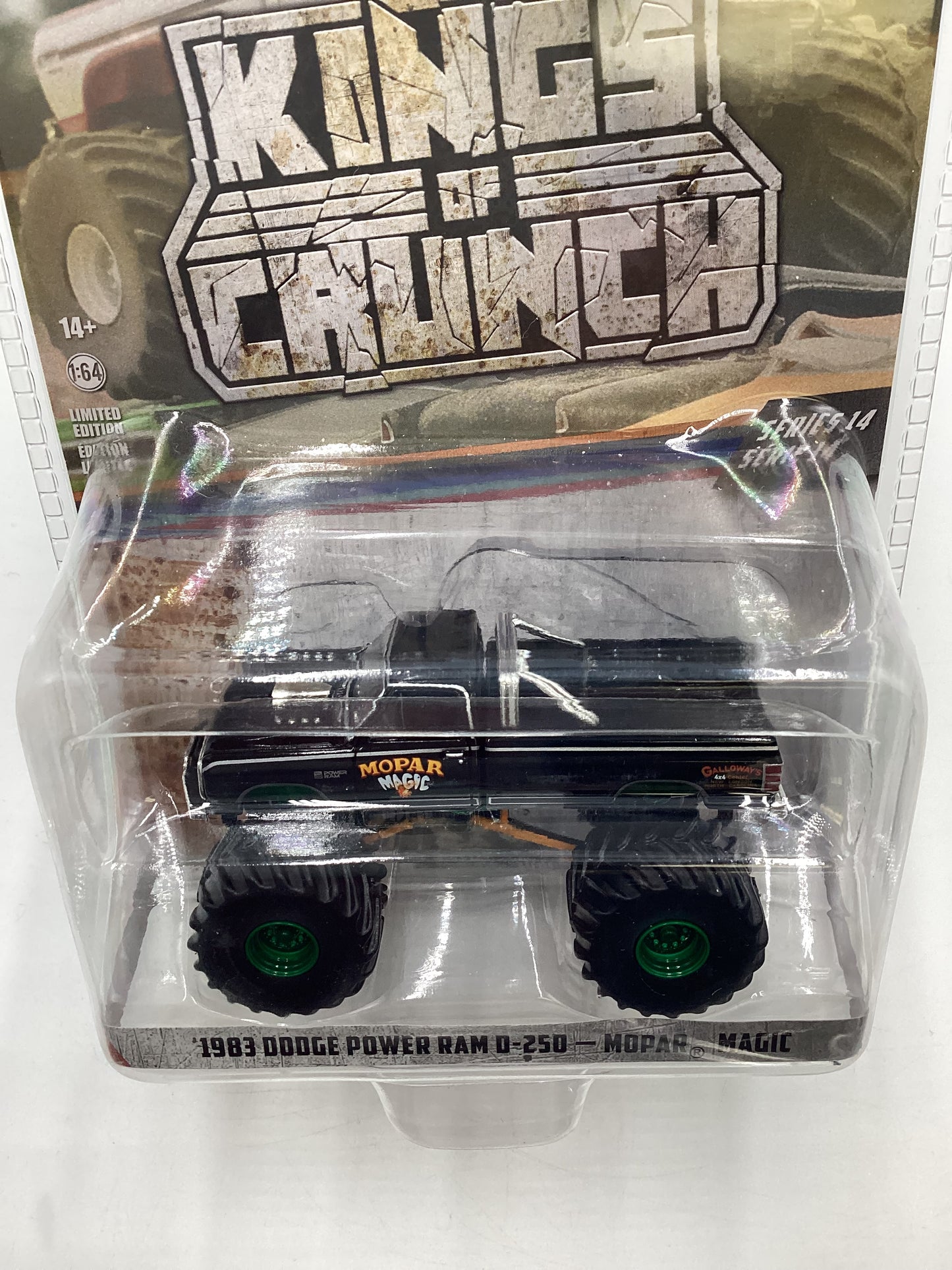 Greenlight Kings of Crunch Series 14 1983 Dodge Power Ram D-250 Mopar Magic Chase