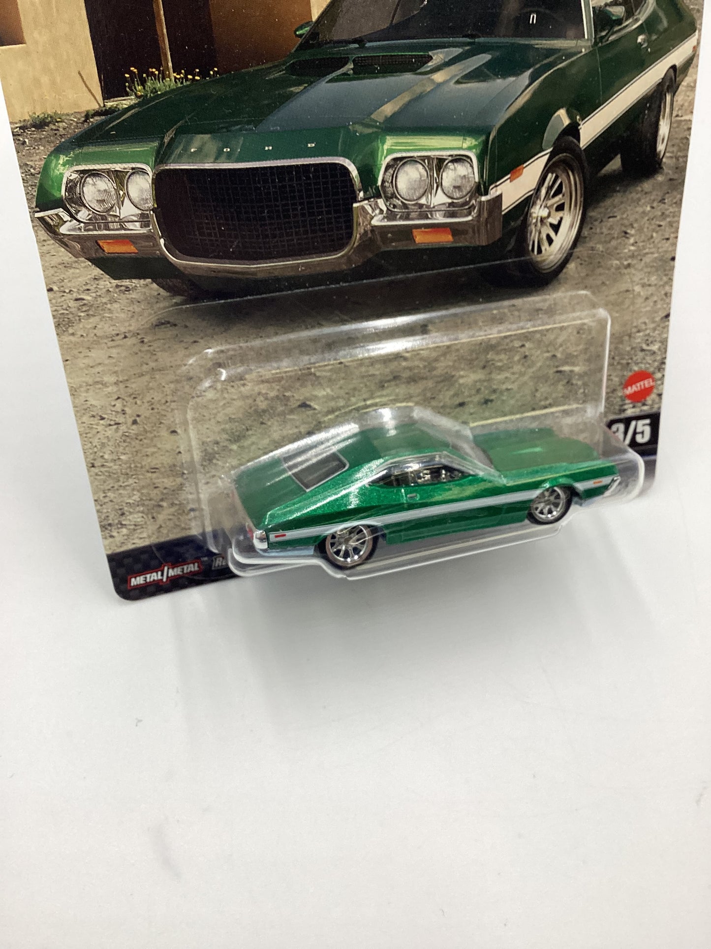 Hot Wheels Fast & Furious #3 1972 Ford Grand Torino Sport Green 246i