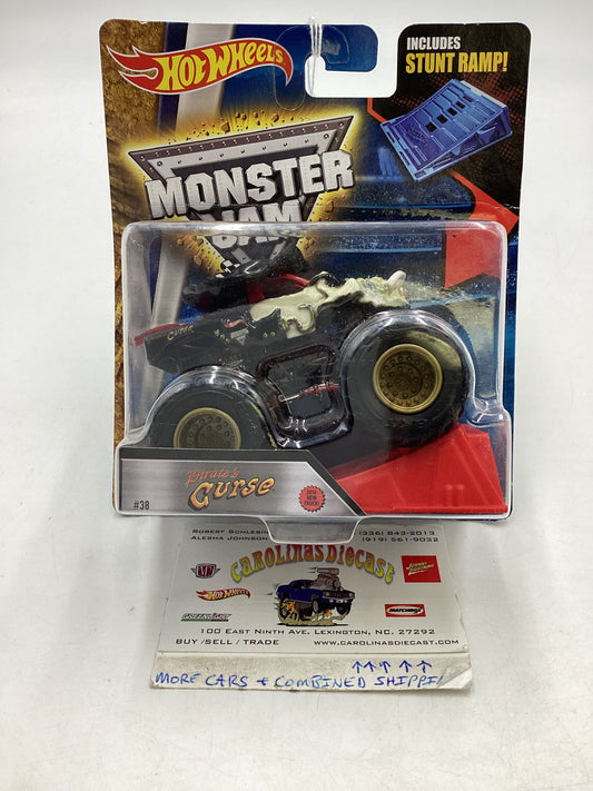 2016 Hot Wheels monster jam #38 Pirates Curse 128A