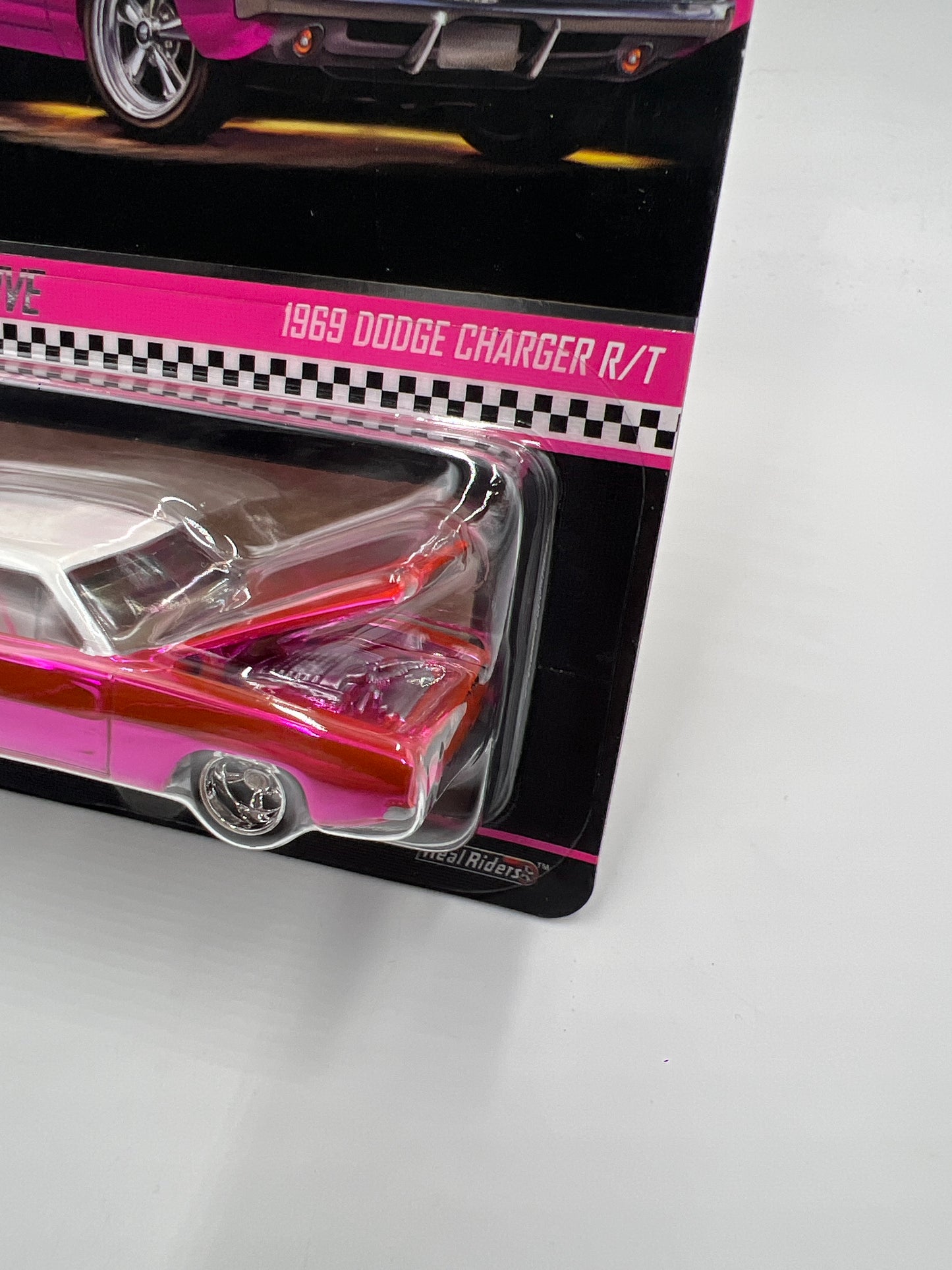 2025 Hot Wheels RLC Club Exclusive 1969 Dodge Charger R/T Pink W/Protector