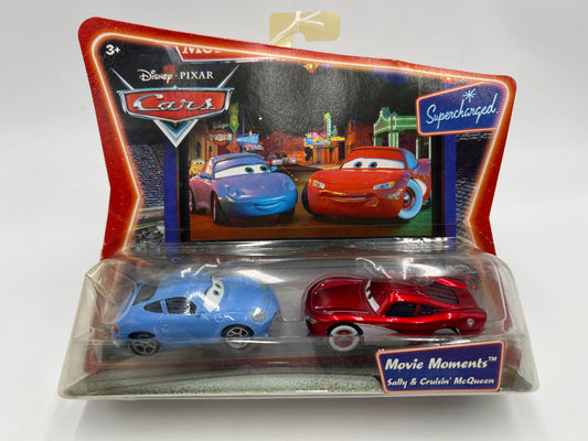 Disney Pixar Cars Supercharged 2 Pack Movie Moments Sally & Cruisin McQueen 141H