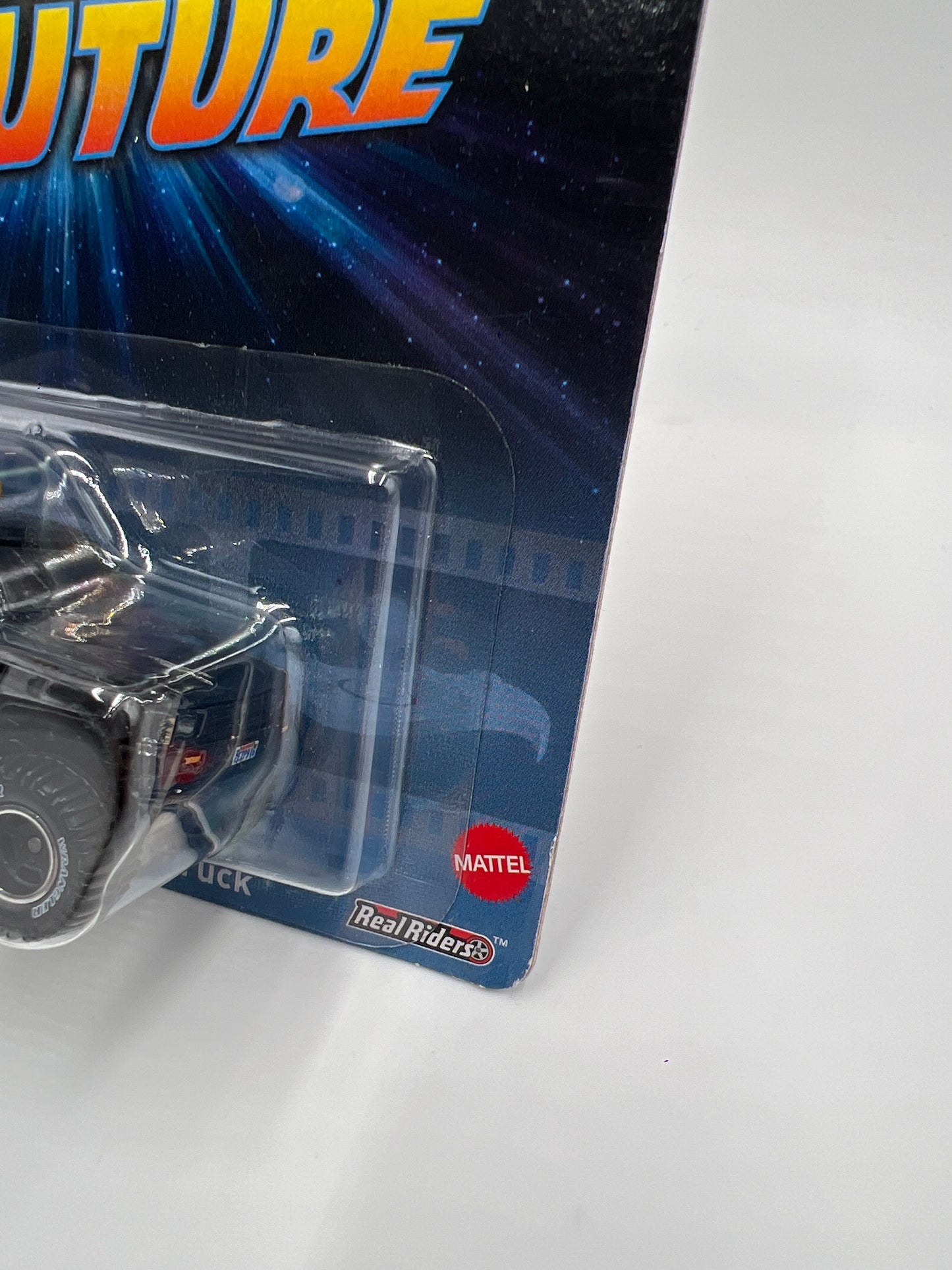 Hot Wheels Premium Back To The Future BTTF 1987 Toyota Pickup Truck Black W/Protector 2