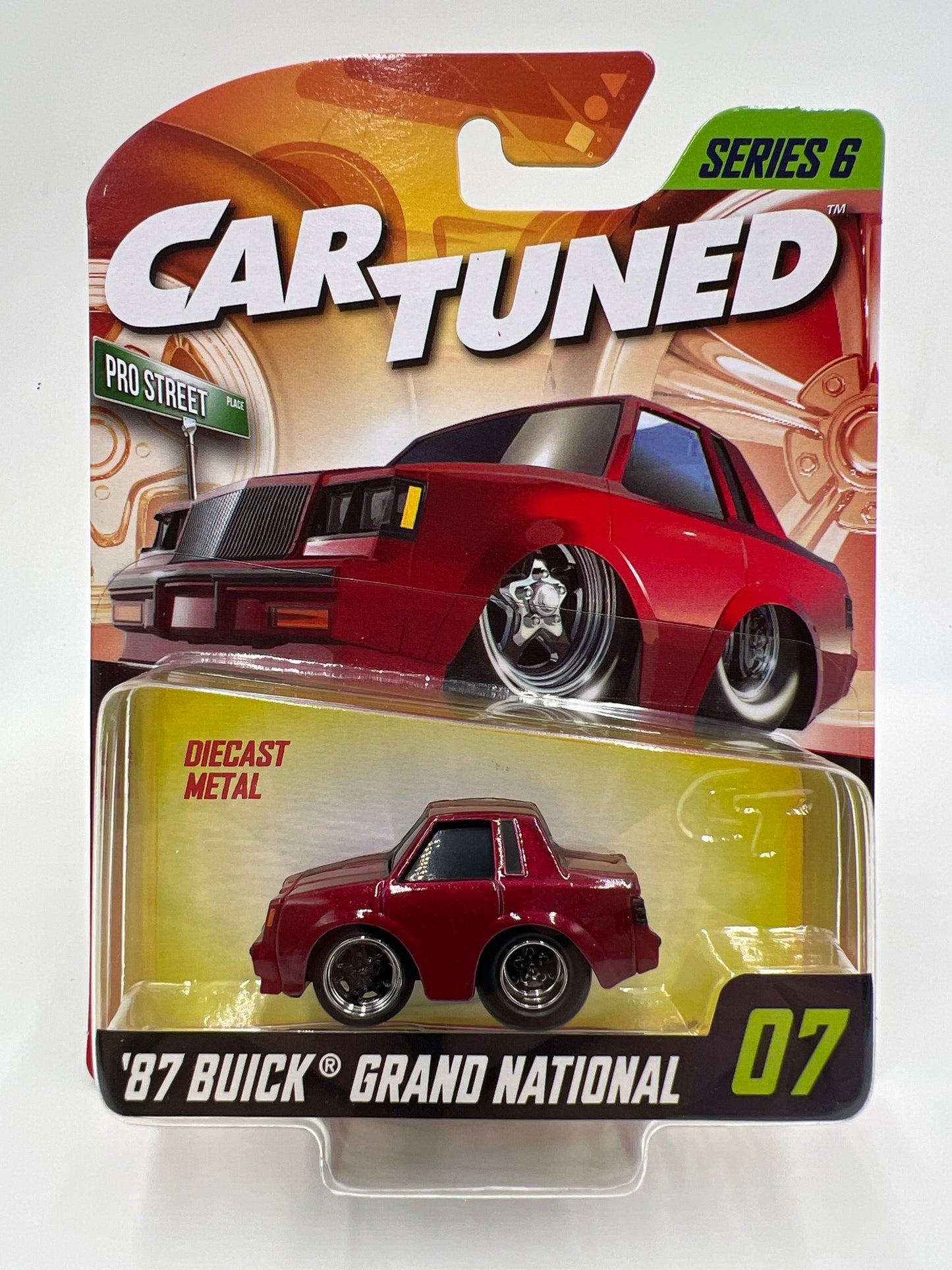 MGA Car Tuned Series 6 #7 87 Buick Grand National Red 180J