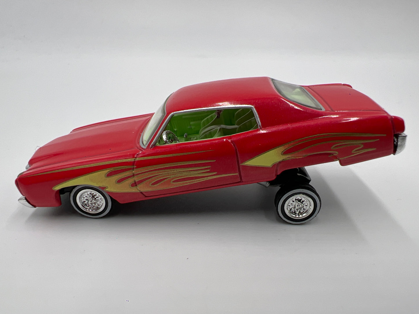 Hot Wheels Collectibles 1/64 VooDoo Highway 70 Monte Carlo Lowrider Red Loose