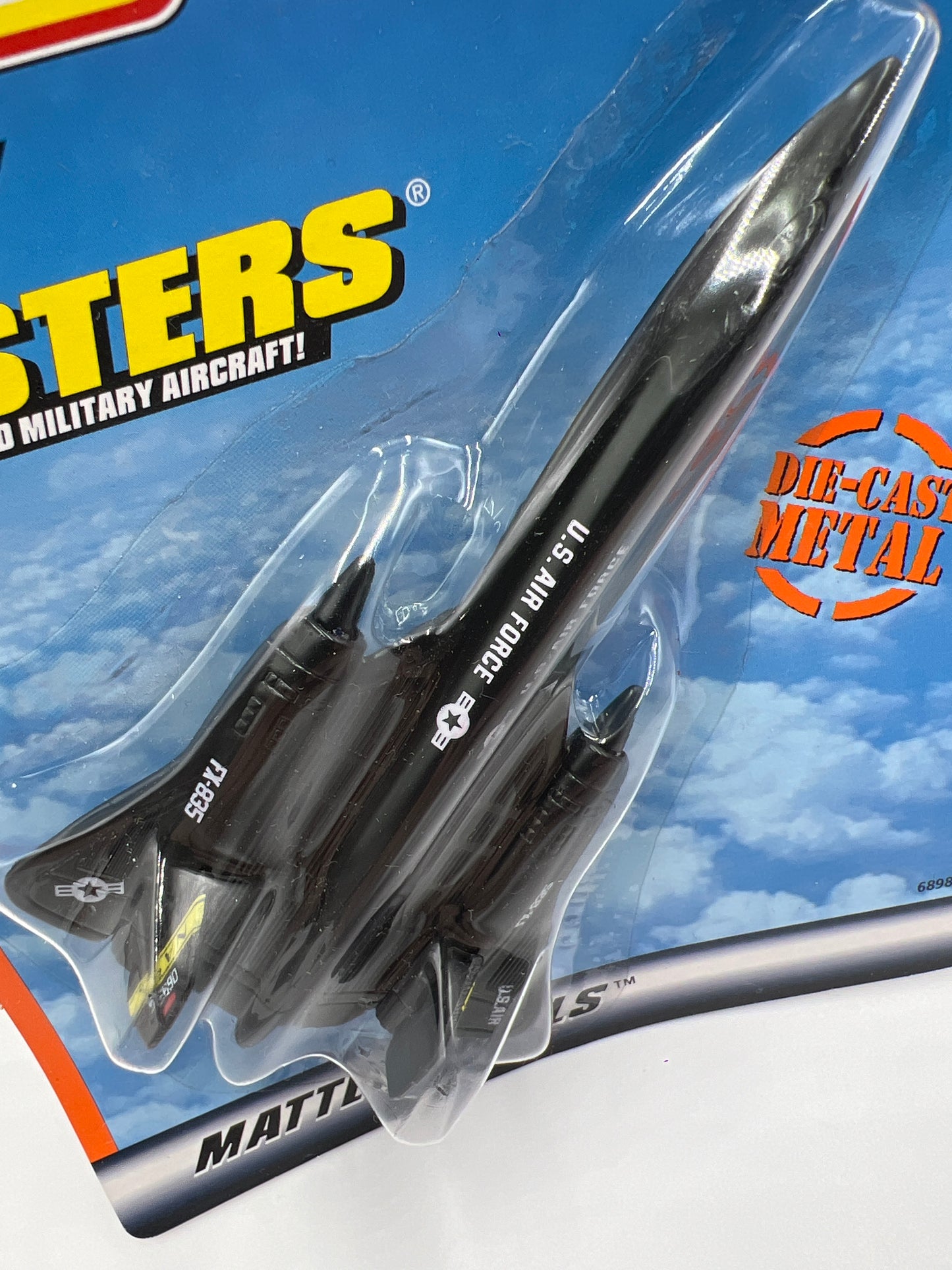 Matchbox Sky Busters SR-71 Blackbird U.S. Air Force Black UU1