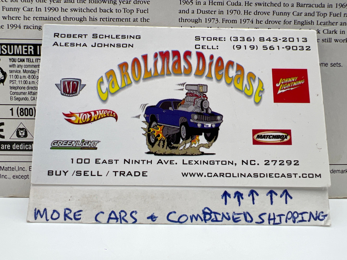 Hot Wheels Vintage Collection Mongoose Vs. Snake Tom McEwen Mongoose Blue