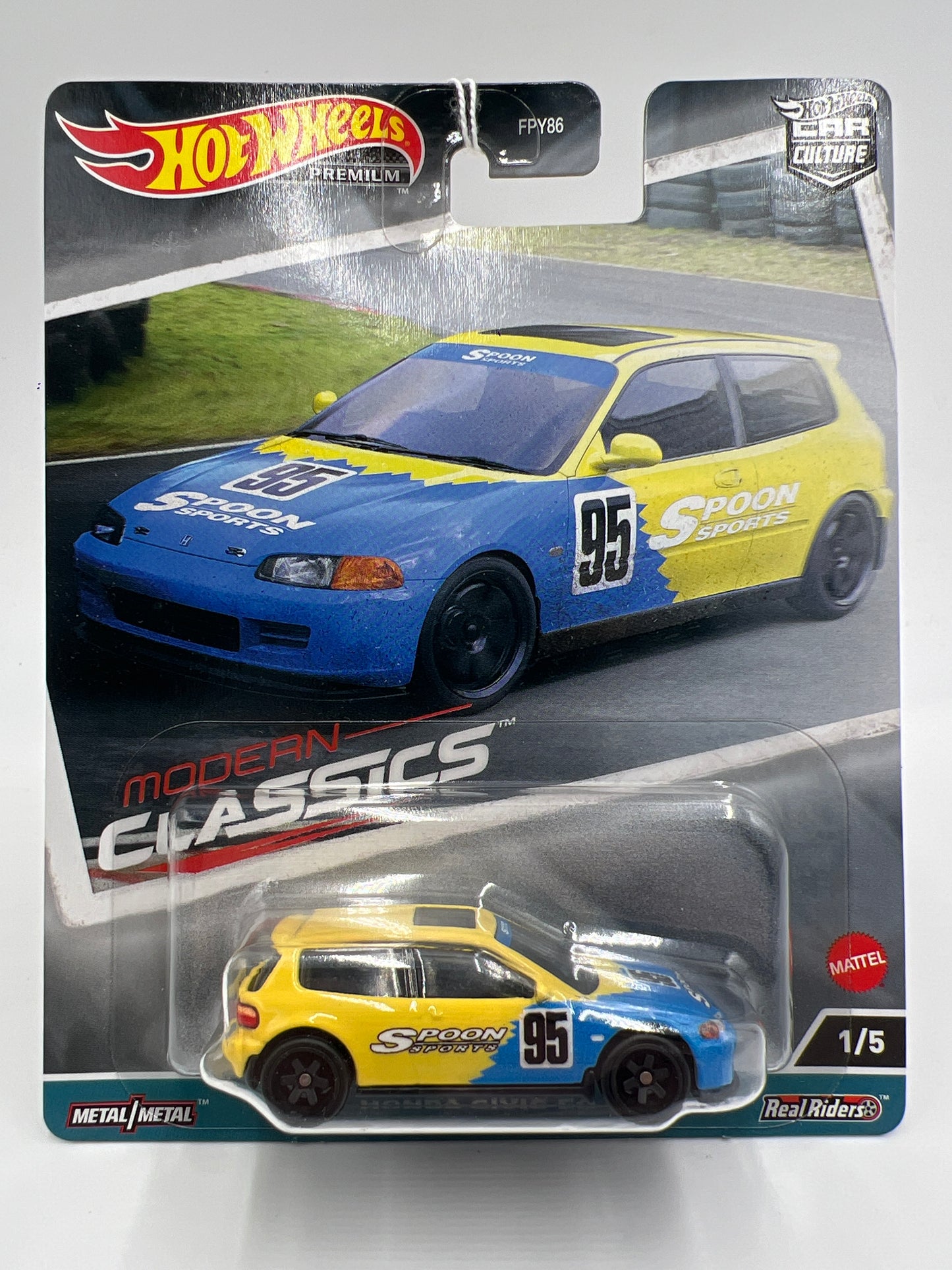 Hot Wheels Premium Modern Classics #1 Honda Civic EG Spoon 243E
