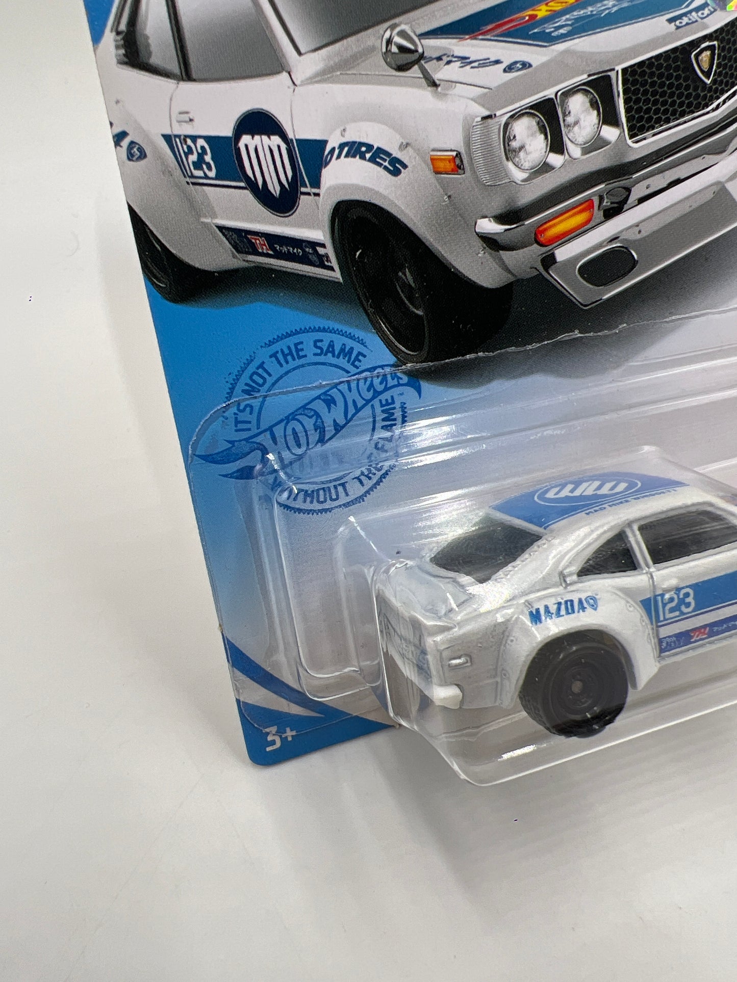 2021 Hot Wheels Factory Sealed Super Treasure Hunt #137 Mazda RX-3 White W/Protector