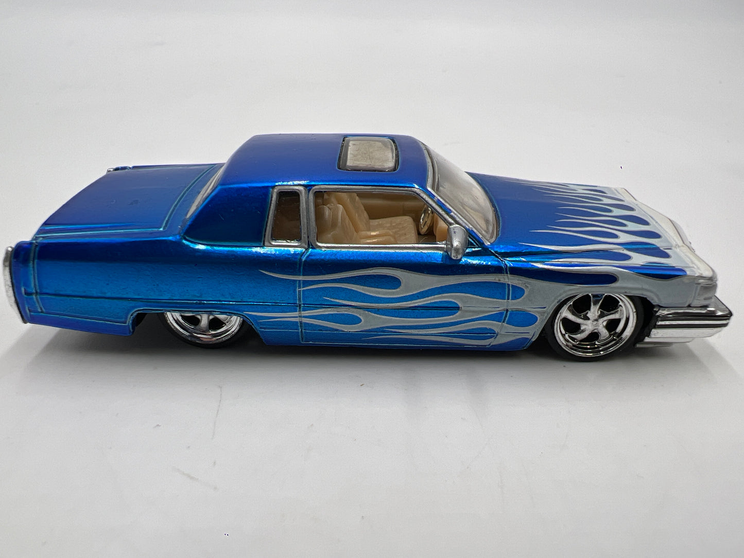 Jada Toys Dub City 1985 Cadillac Brougham Blue Loose