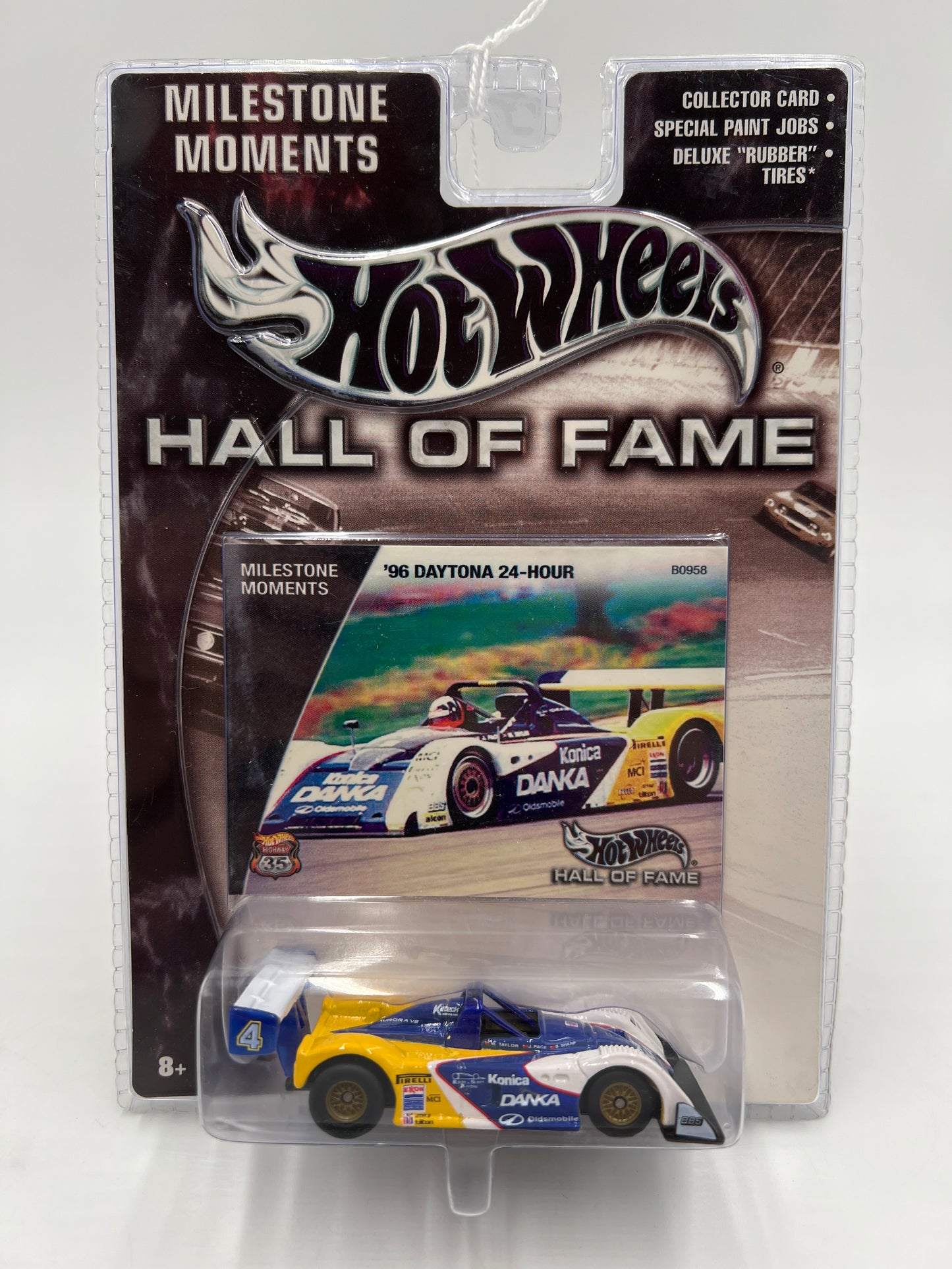 Hot Wheels Hall of Fame Milestone Moments 96 Daytona 24-Hour Riley & Scott Mk III