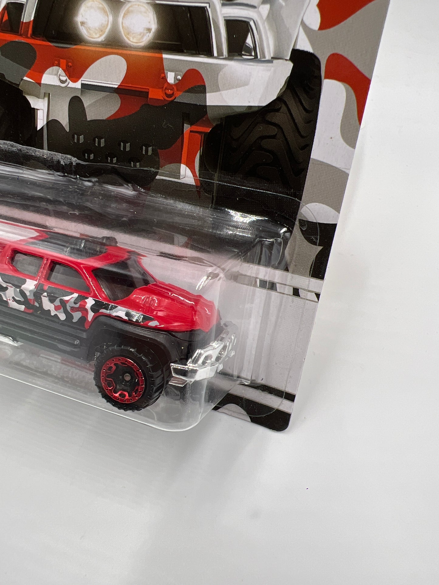 Hot Wheels Walmart Camouflage Series #8 Off-Duty Red 161E