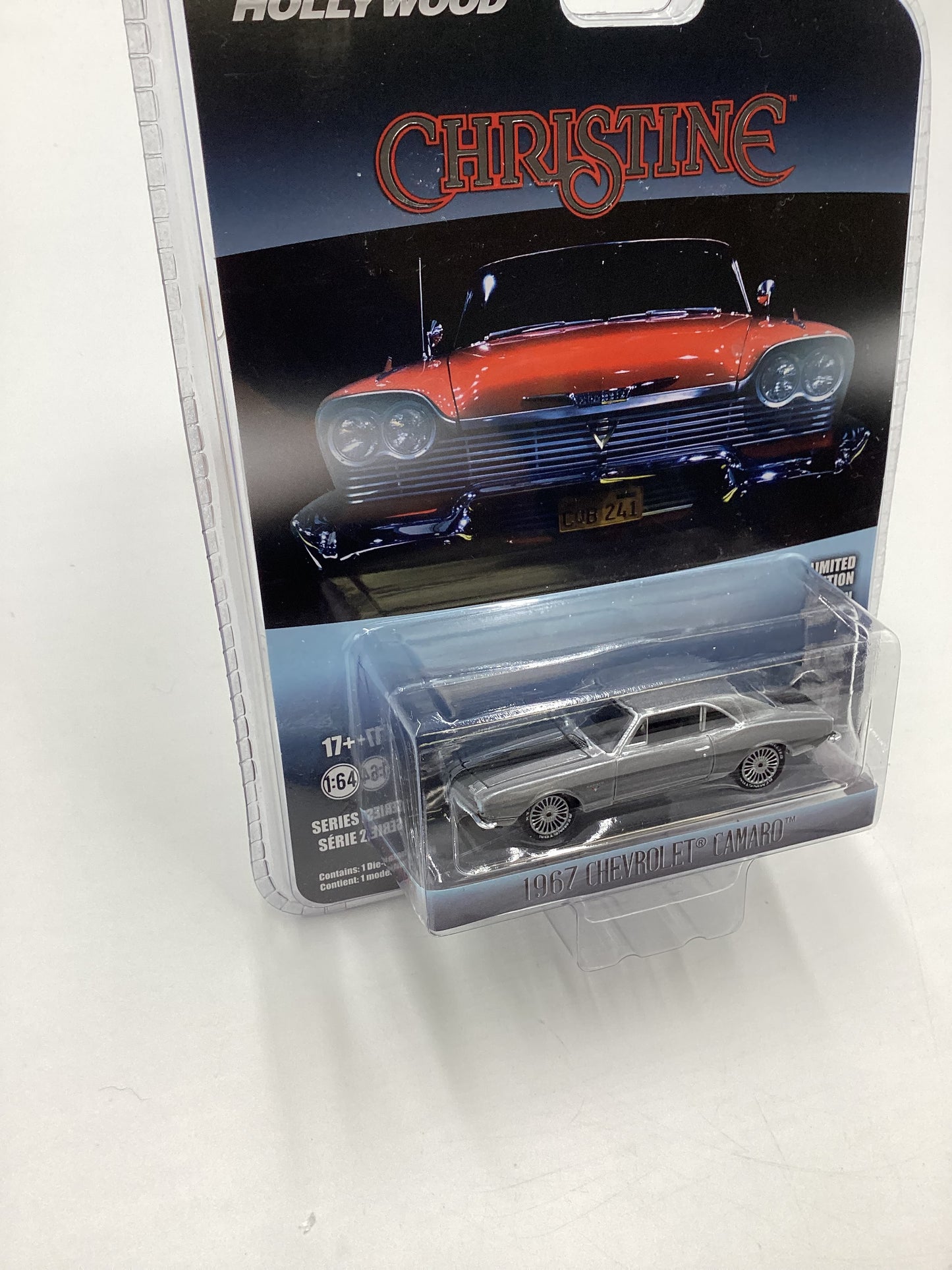 Greenlight Hollywood Christine 1967 Chevrolet Camaro Silver