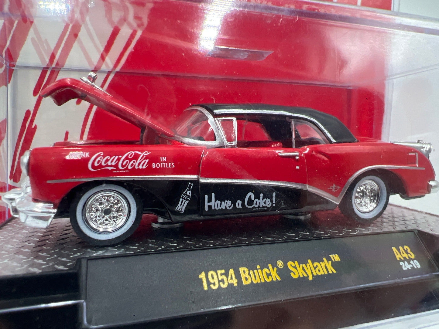 M2 Machines Coca Cola 1954 Buick Skylark Red/Black A43 198C