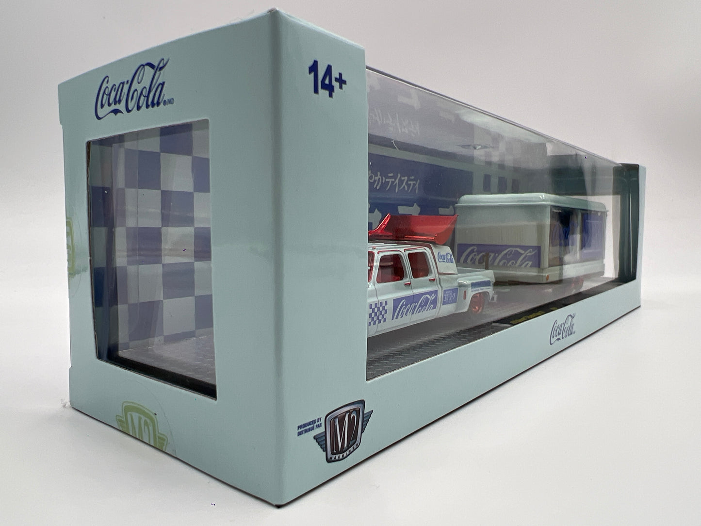 M2 Machines Haulers TW42 CHASE Coca Cola 1973 Chevrolet Cheyenne Super 30 & 1959 Corvette XP-86