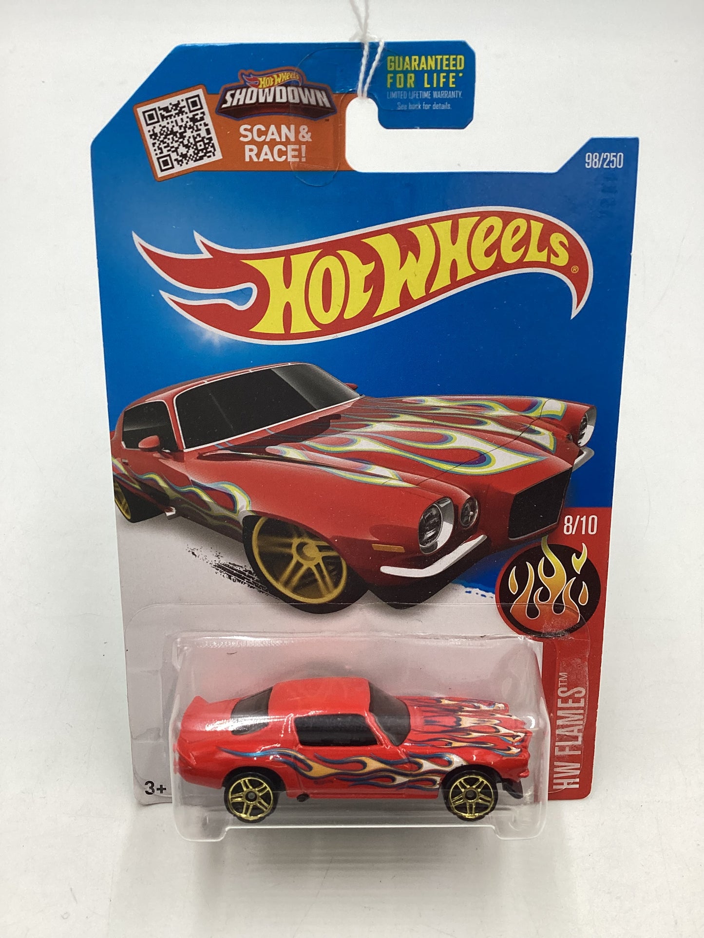 2016 Hot wheels #98 Red 70 Camaro 3A