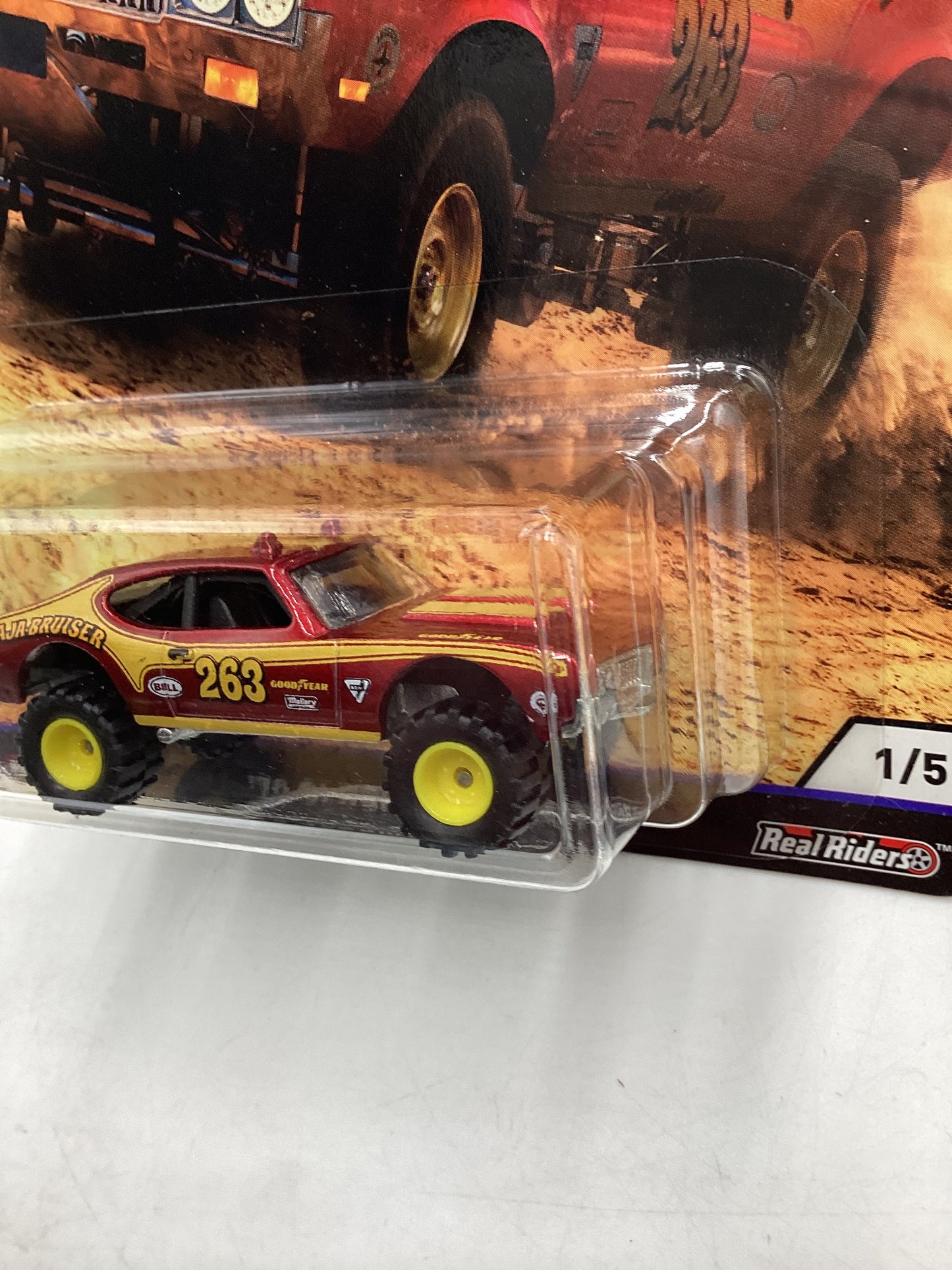 2019 Hot Wheels Desert Rally 1/5 70 Oldsmobile 442 254G