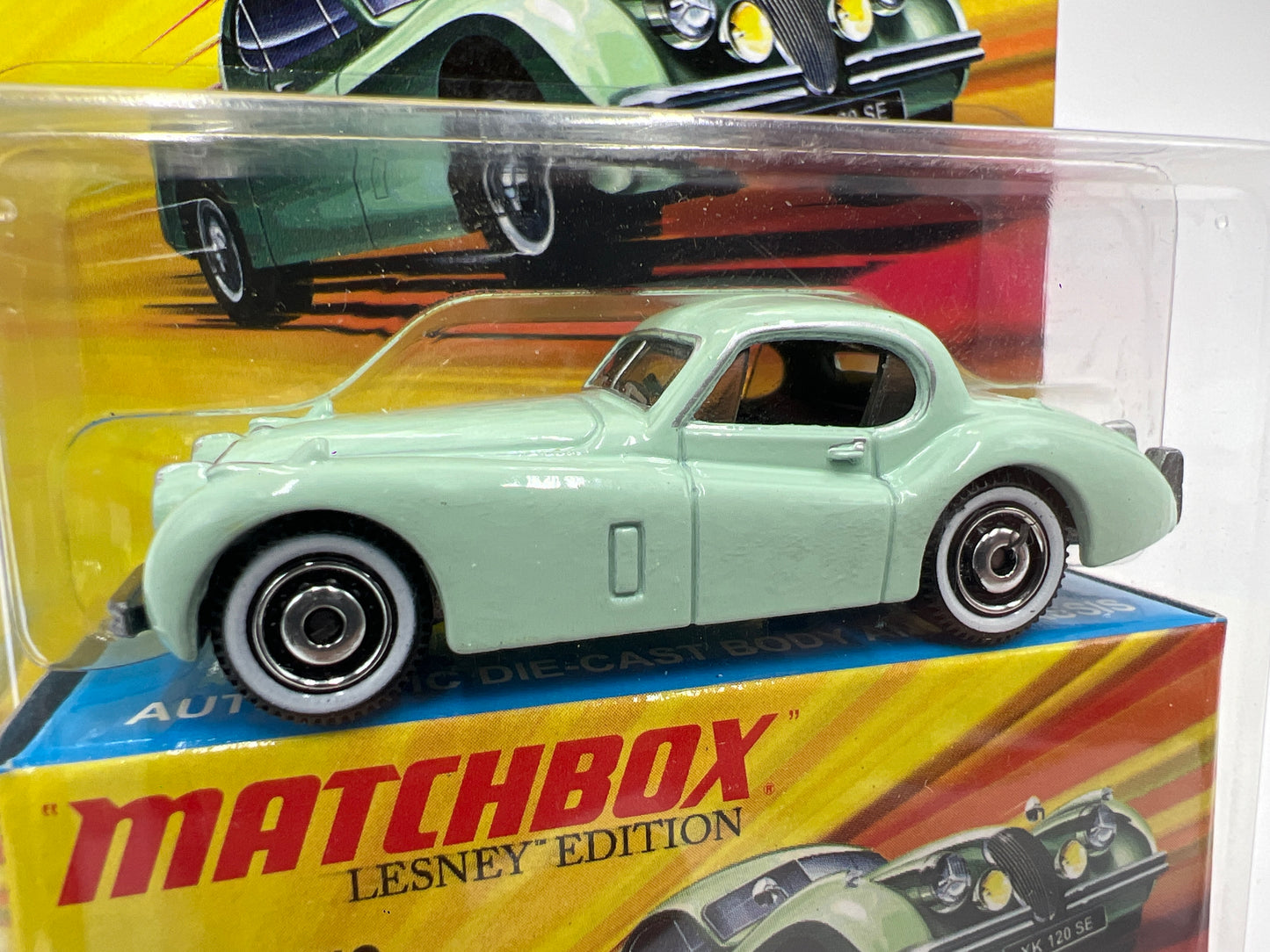 Matchbox Lesley Edition 54 Jaguar XK 120SE Green 162i