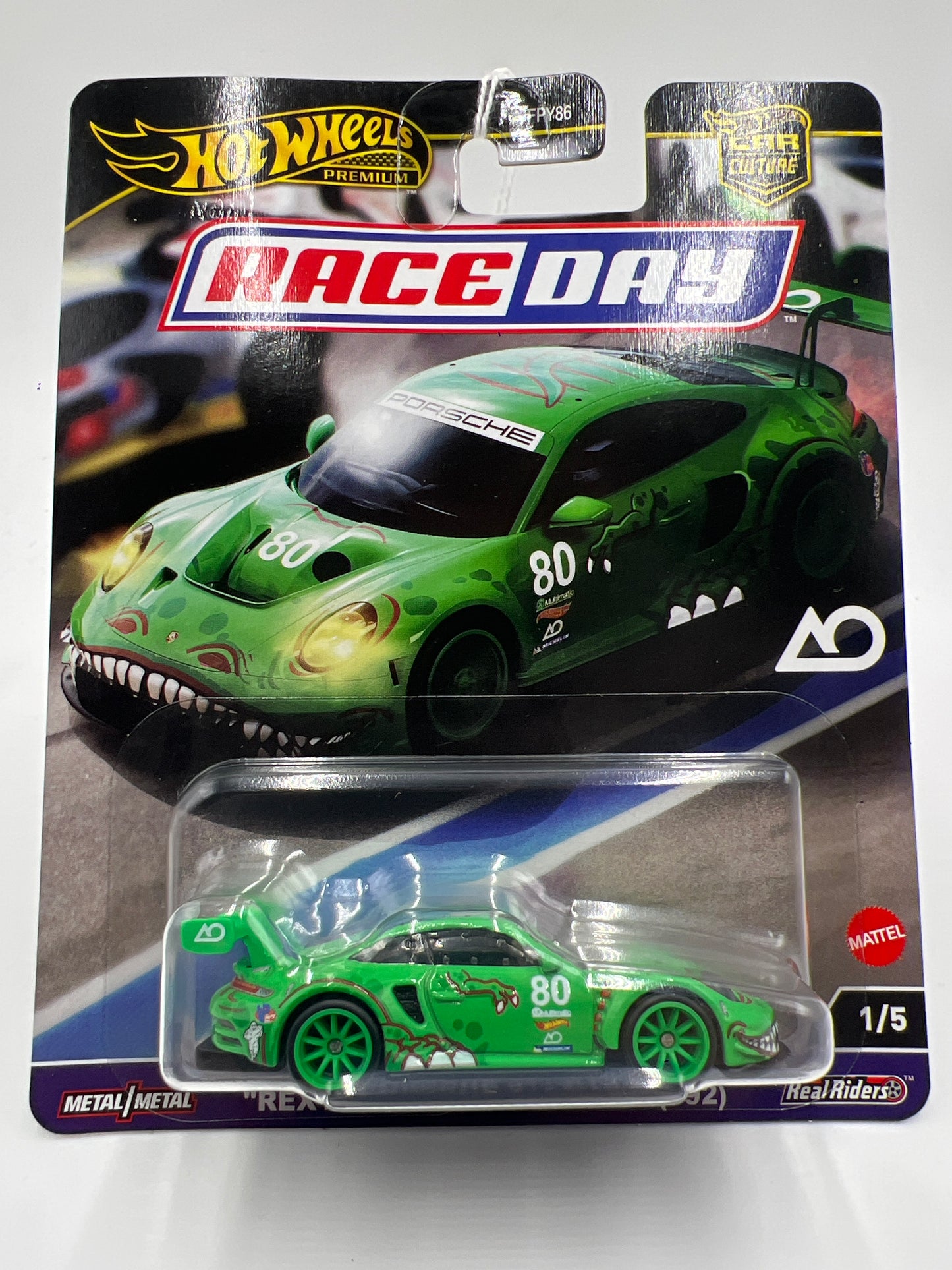 2024 HW Gold Label Premium Race Day #1 Rexy Porsche 911 GT3 R 992 Green 243C