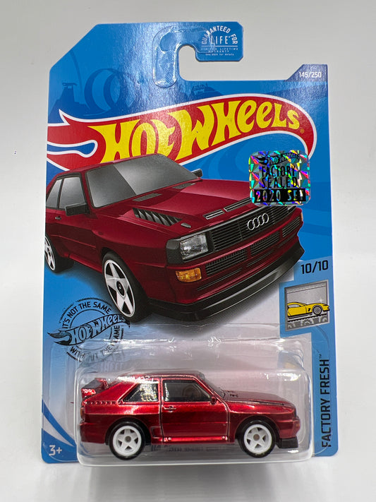 2020 Hot Wheels Factory Sealed Super Treasure Hunt #145 84 Audi Sport Quattro Red W/Protector