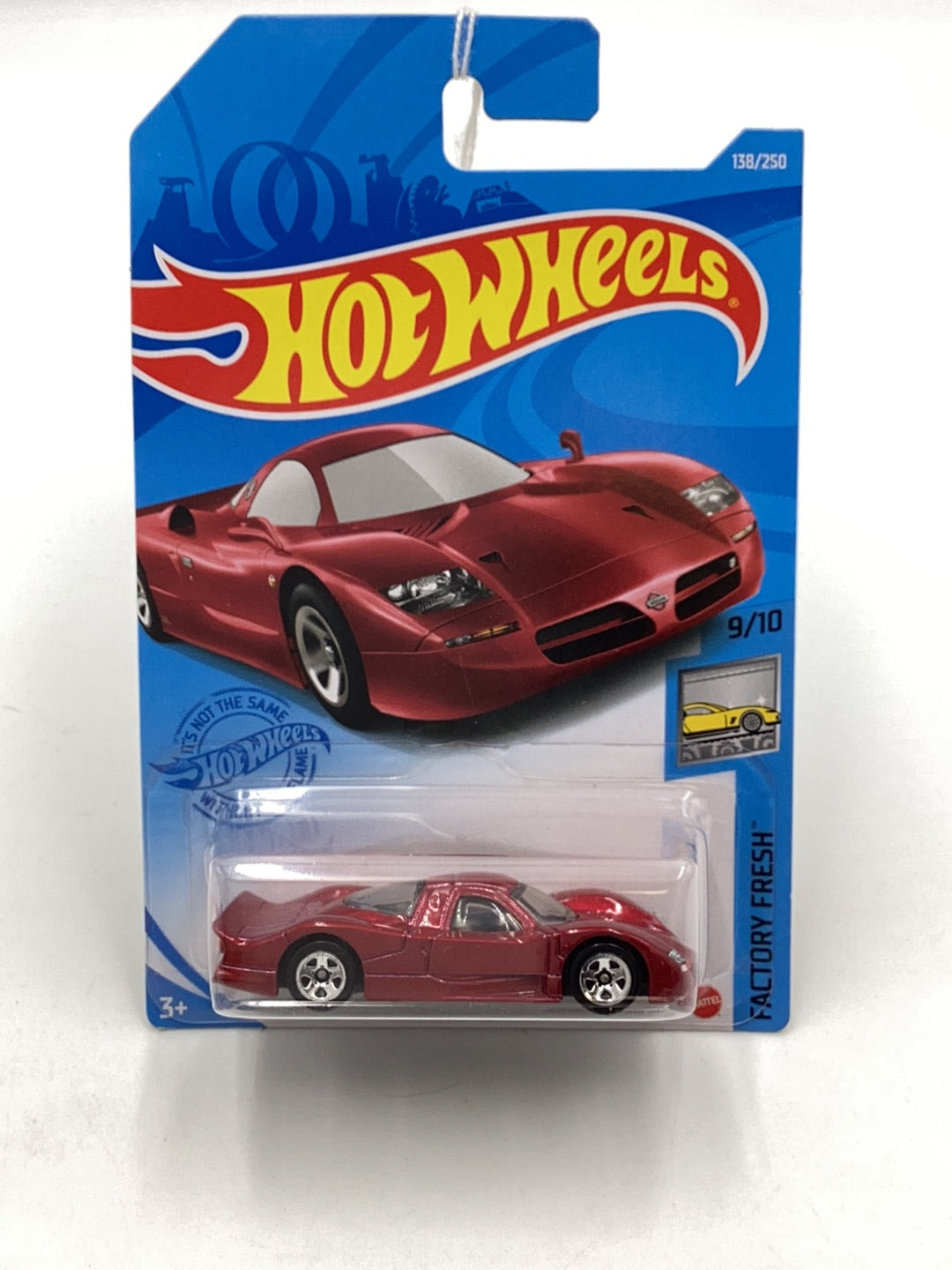 2021 Hot Wheels #138 Nissan R390 GTI Red 80B