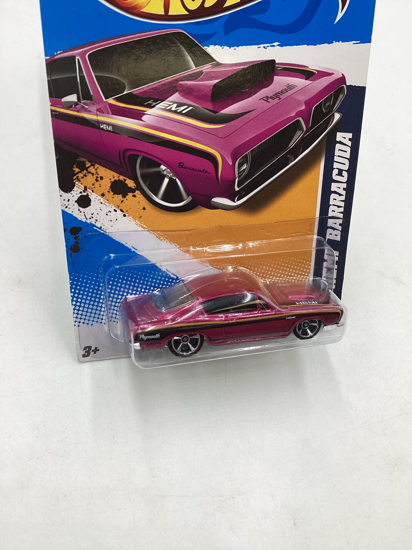 2012 Hot Wheels Muscle Mania #87 68 Hemi Barracuda Kmart Exclusive 240D