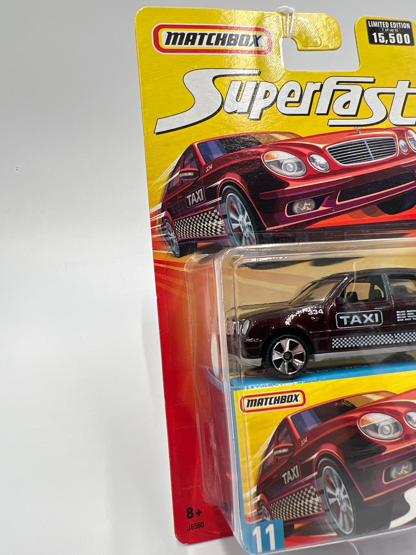 Matchbox Superfast #11 Mercedes-Benz E-Class Taxi 163H