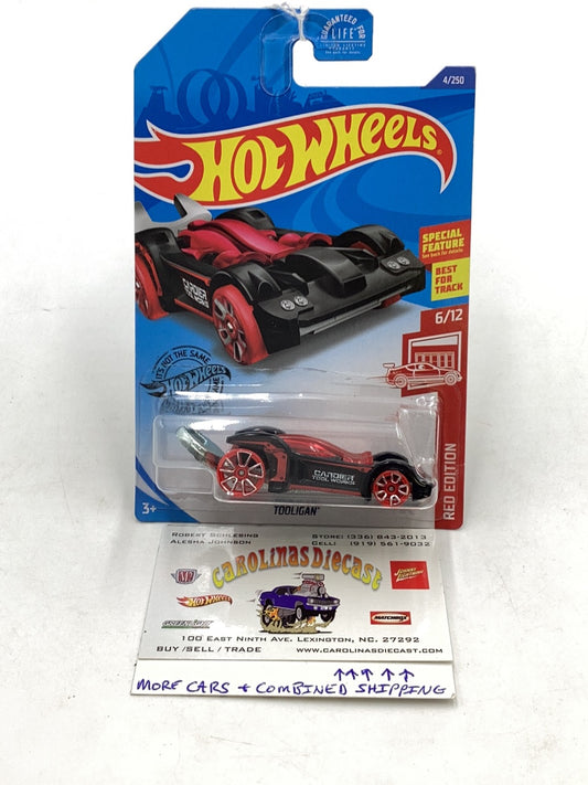 2020 hot wheels #4 red edition Tooligan 149i