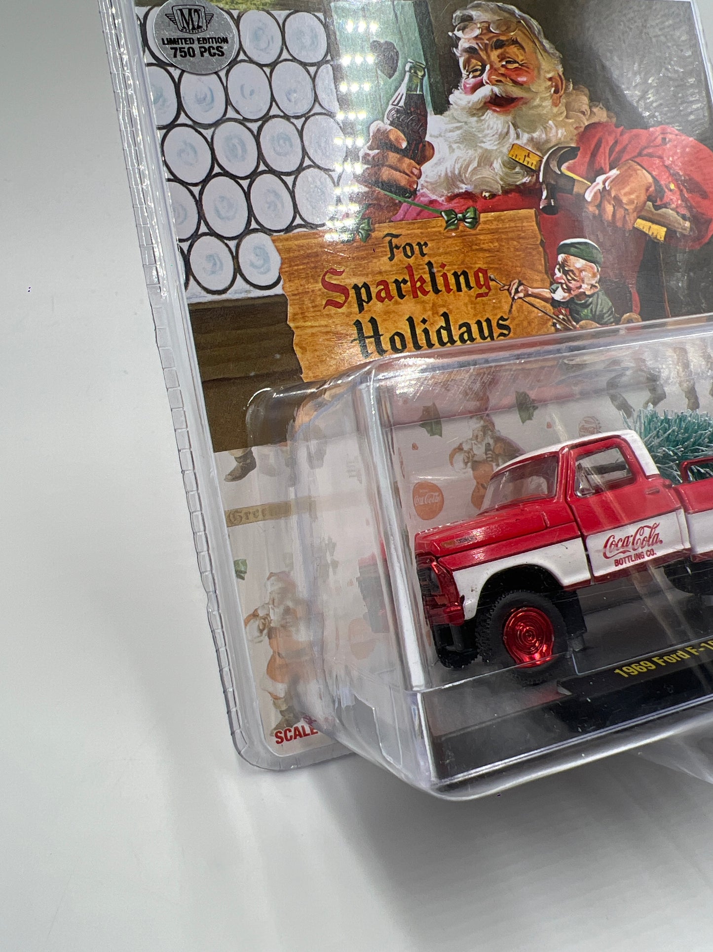 M2 Machines Coca Cola CHASE 1969 Ford F-100 Ranger Truck Red/White SC02