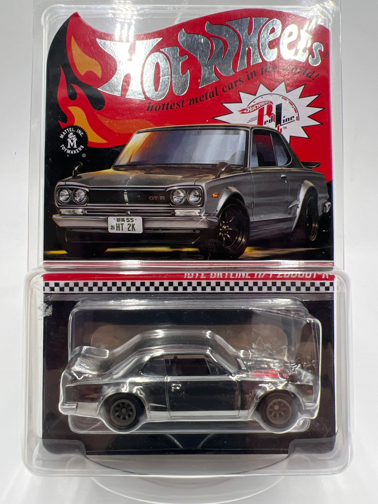 2021 Hot Wheels RLC #29926/30000 1972 Skyline H/T 2000GT-R Chrome W/Protector