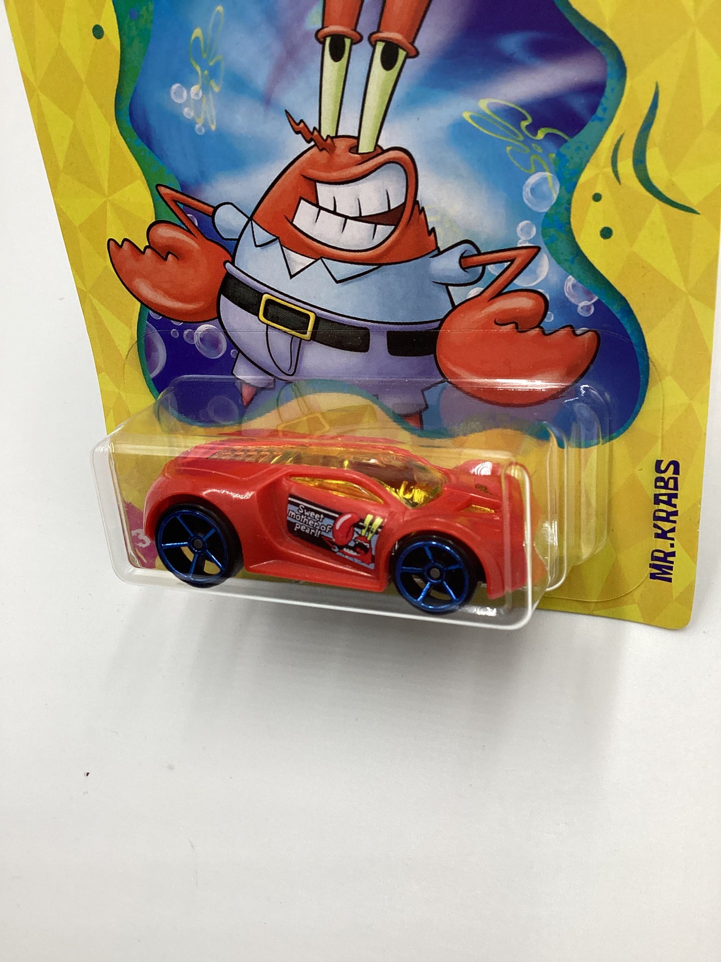 Hot Wheels Spongebob 20 Best Year Ever Set #6 Ultra Rage Red Mr Krabs