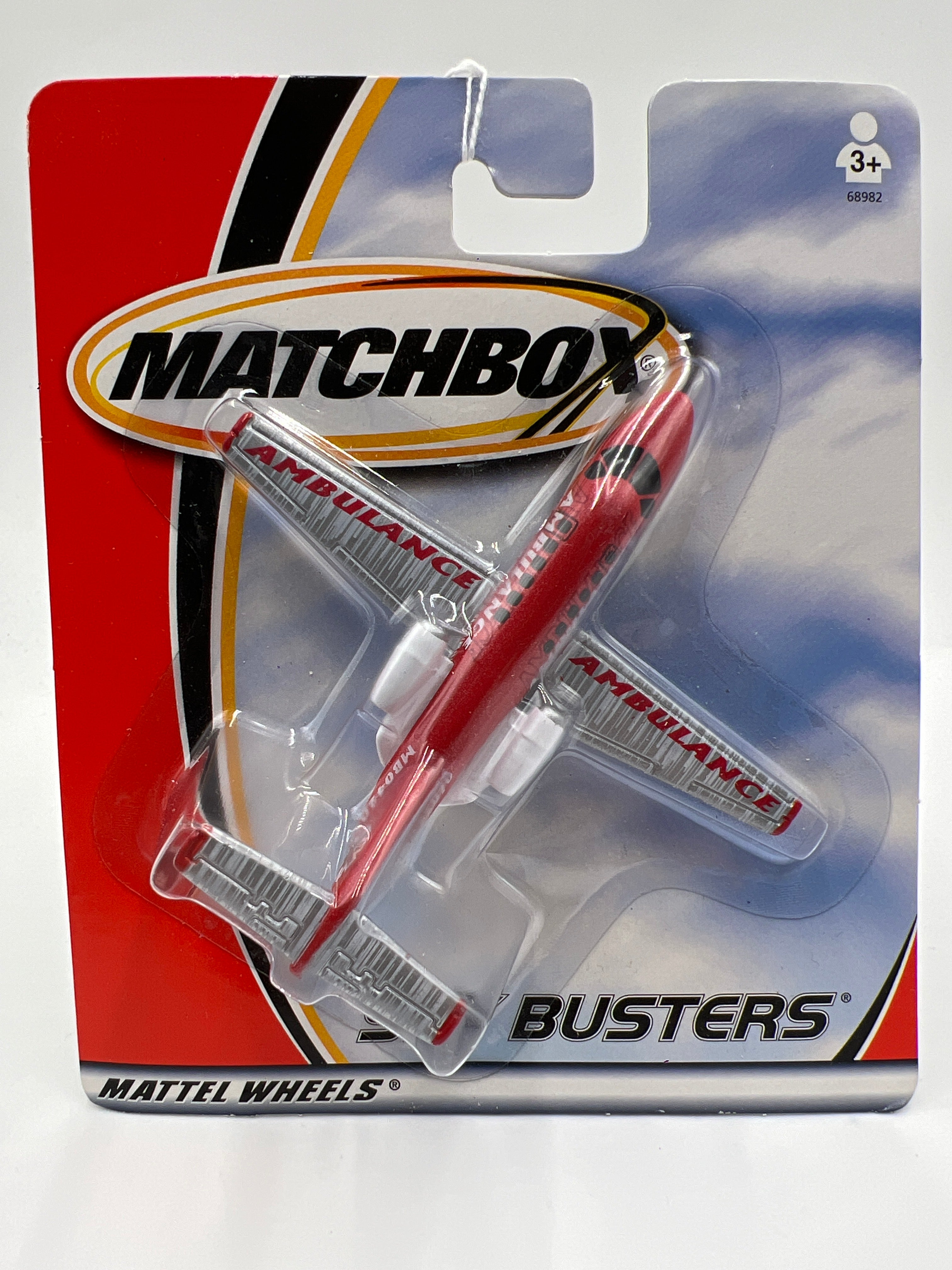 Matchbox Sky Busters Cessna Citation Ambulance Red/Silver VV3