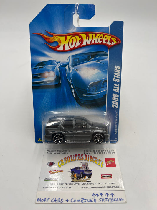 2008 Hot Wheels All Stars #65 Cadillac Escalade Gray 56C