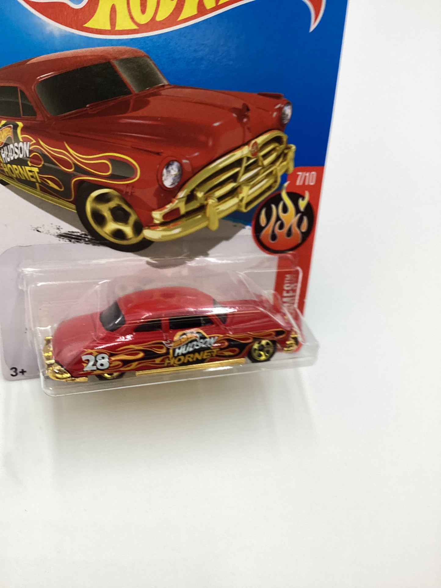 2016 Hot Wheels #97 52 Hudson Hornet Red 37D