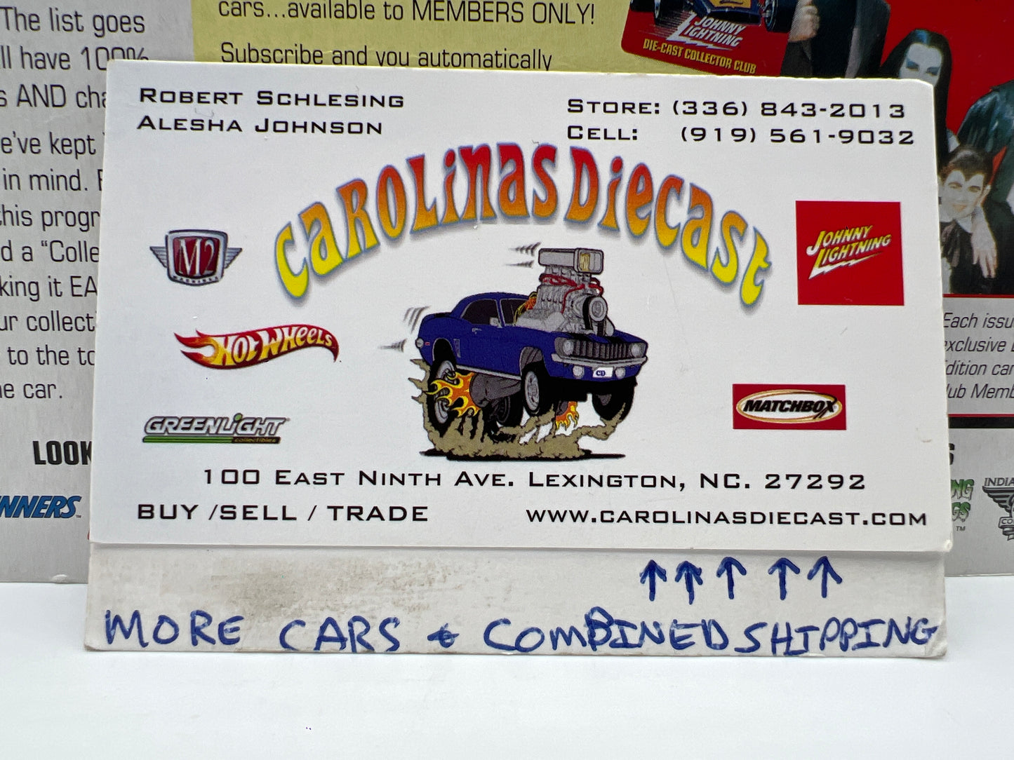 Johnny Lightning White Lightning Chase Hot Rods #47 Frankenstude Purple