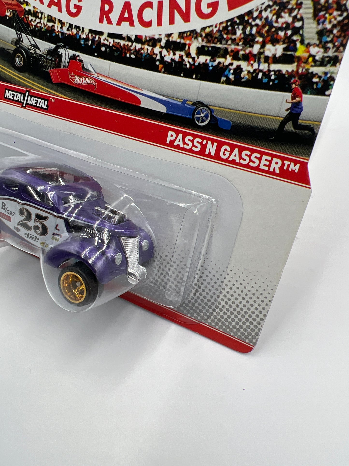 Hot Wheels Racing Premium NHRA Drag Racing Pass N Gasser Purple 243D