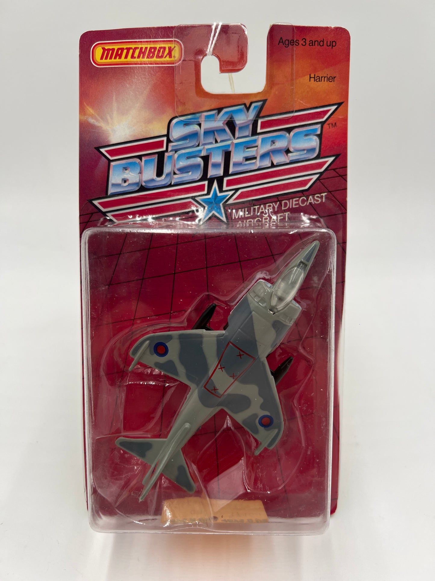 Matchbox Skybusters SB-10 #8 Harrier (Blister Separating)