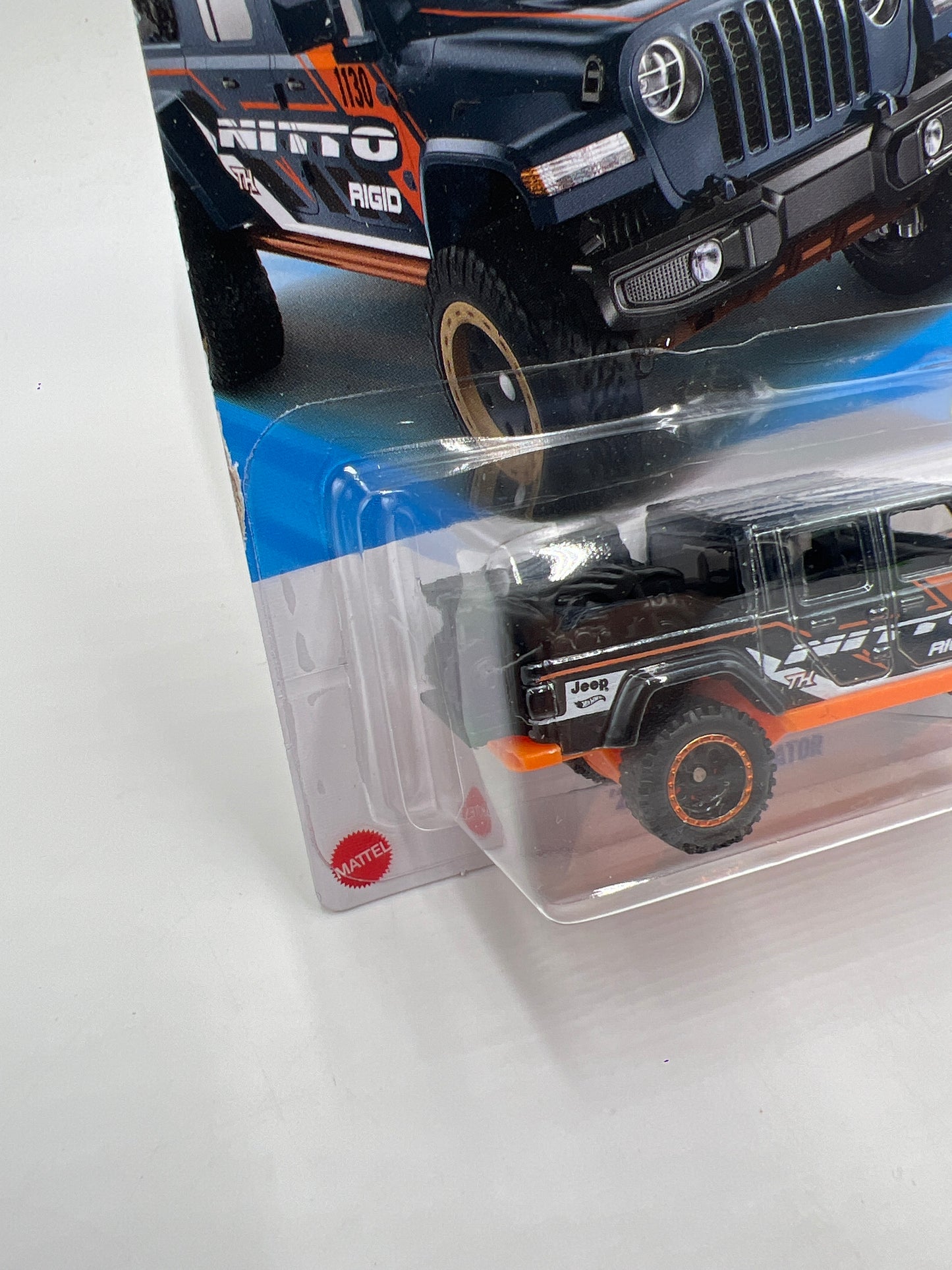 2025 Hot Wheels Super Treasure Hunt #130 20 Jeep Gladiator Nitto W/Protector