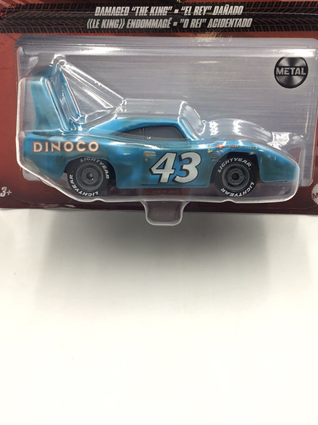 2023 Disney Pixar Cars Damaged King