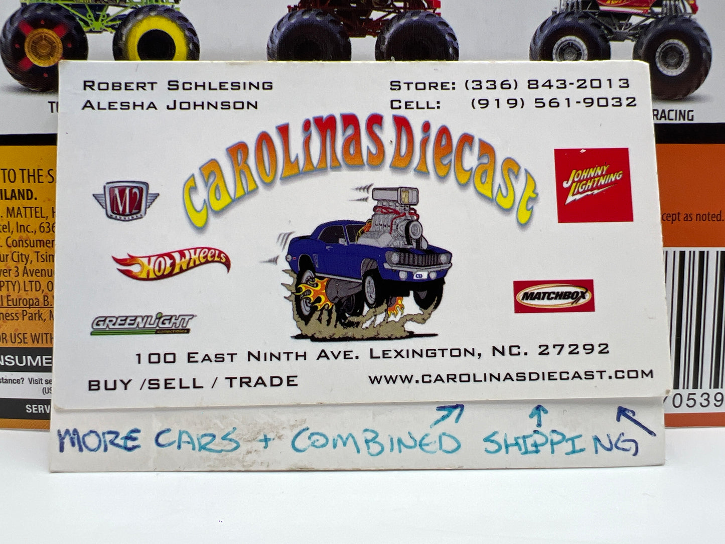 2019 Hot Wheels Monster Trucks Sick Stuff #4 Zombie-Wrex W/Protector