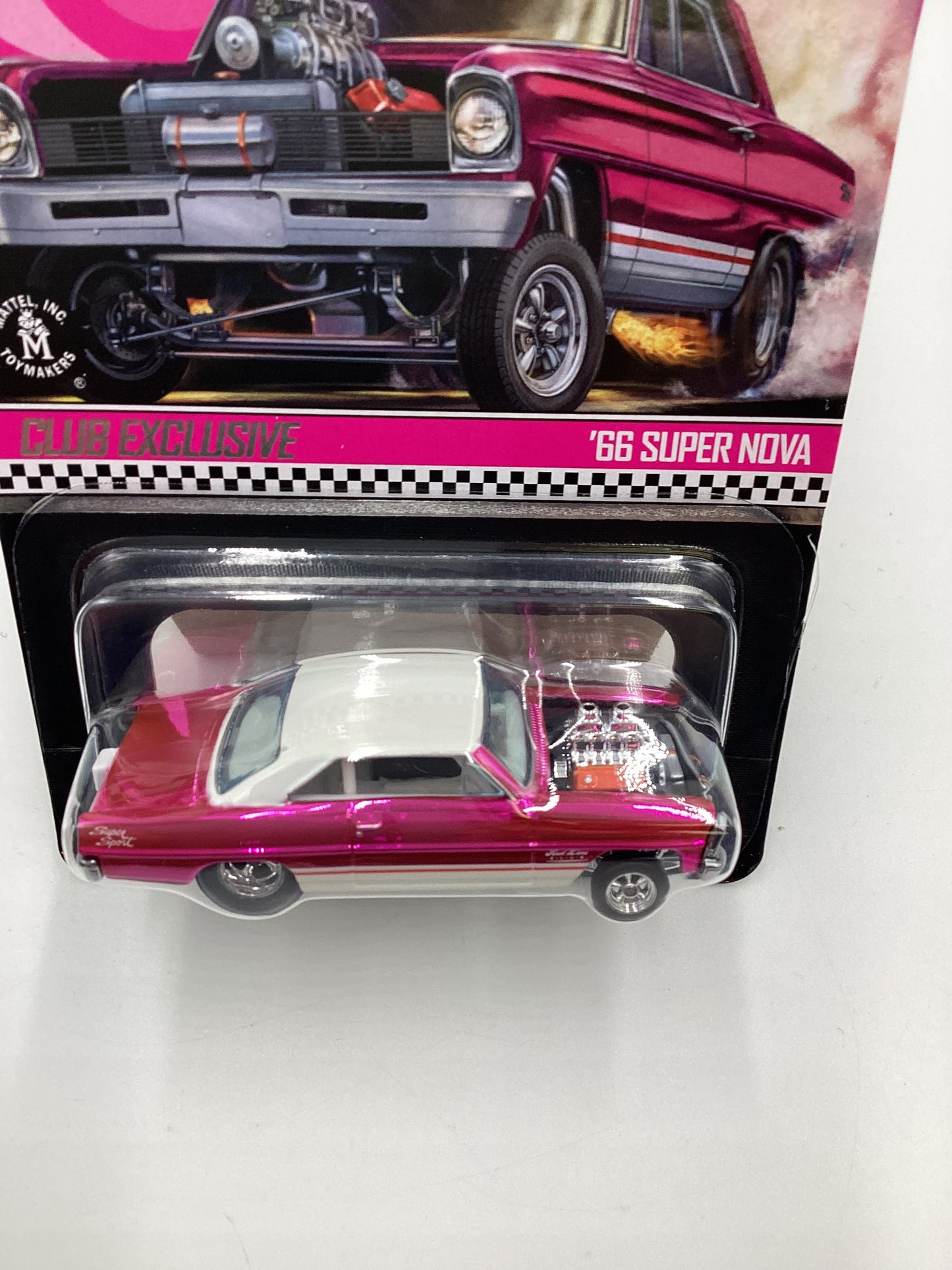 2021 Hot Wheels RLC Club Exclusive 66 Super Nova Pink