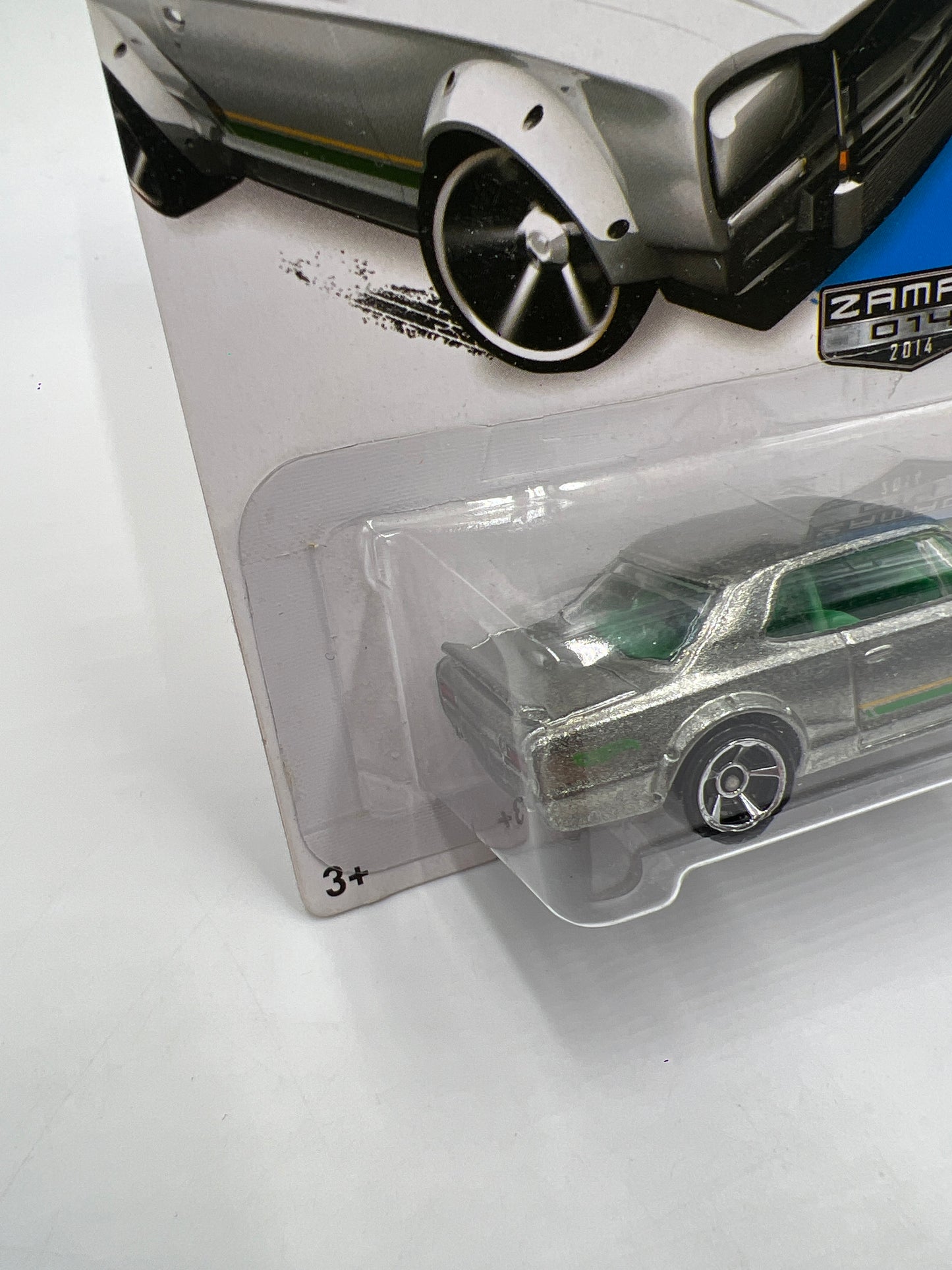 2014 Hot Wheels VHTF Zamac 14 #225 Nissan Skyline H/T 2000GT-X Rare Roll Cage Variation W/Protector
