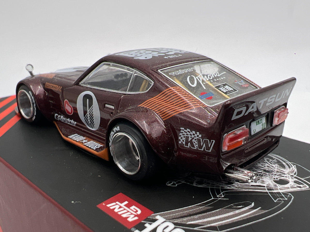Mini GT x Kaido House #023 Datsun Kaido Fairlady Z Dark Red