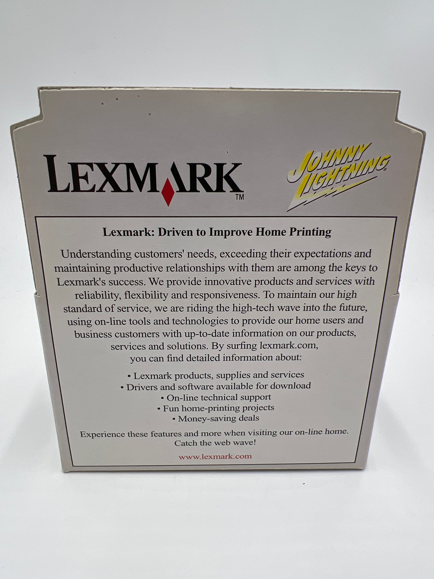 Johnny Lightning Lexmark Mercury Woodie Station Wagon Red