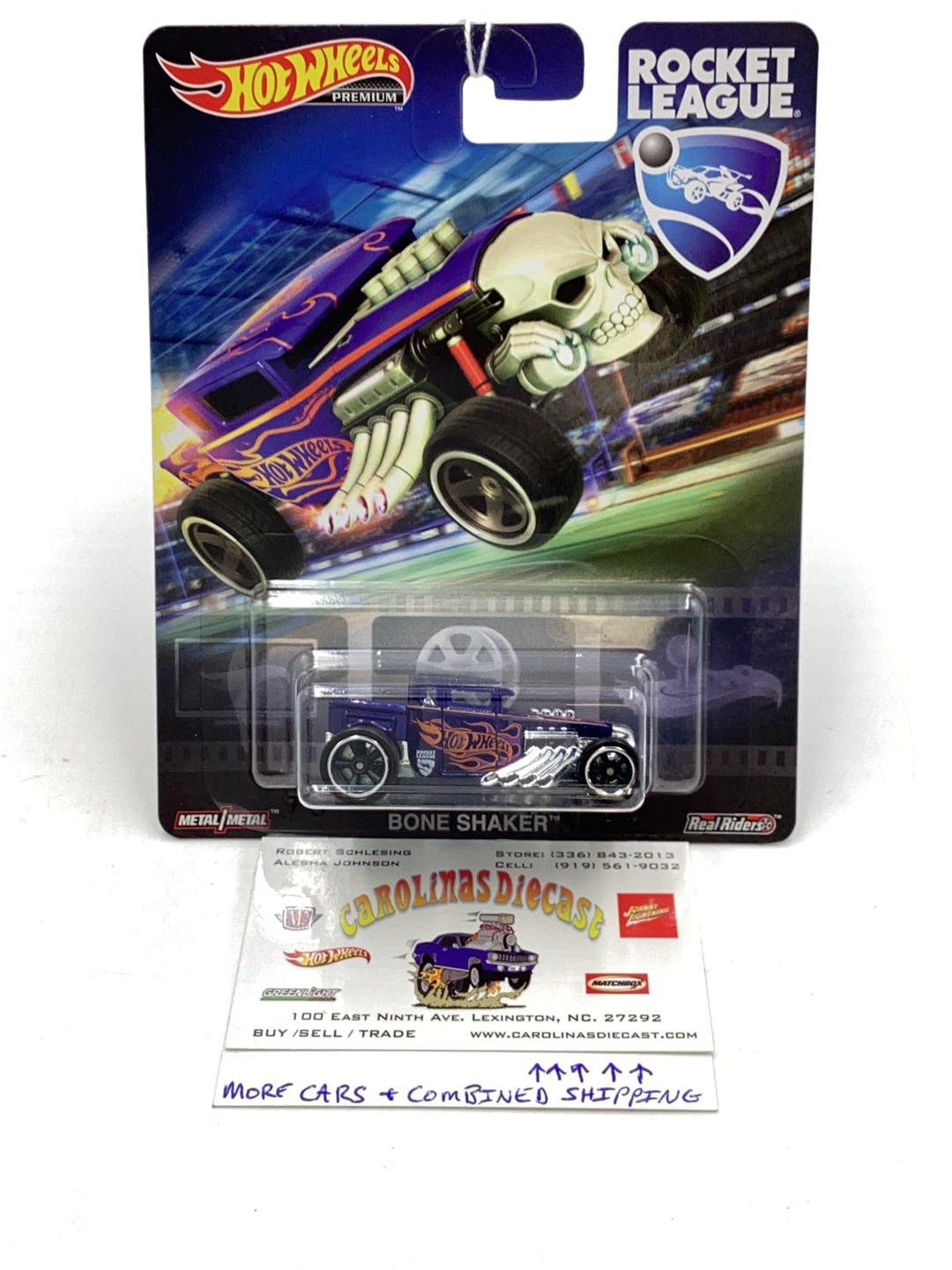 Hot Wheels Rocket league Bone Shaker 262I