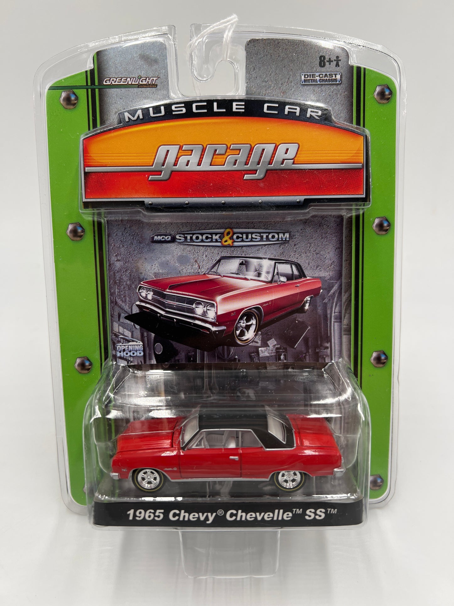 Greenlight Muscle Car Garage Series 6 1965 Chevy Chevelle SS Red 176E