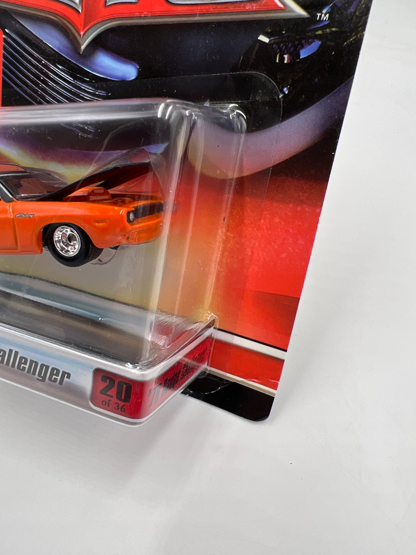 Hot Wheels Premium Ultra Hots #20 70 Dodge Challenger Orange 244E